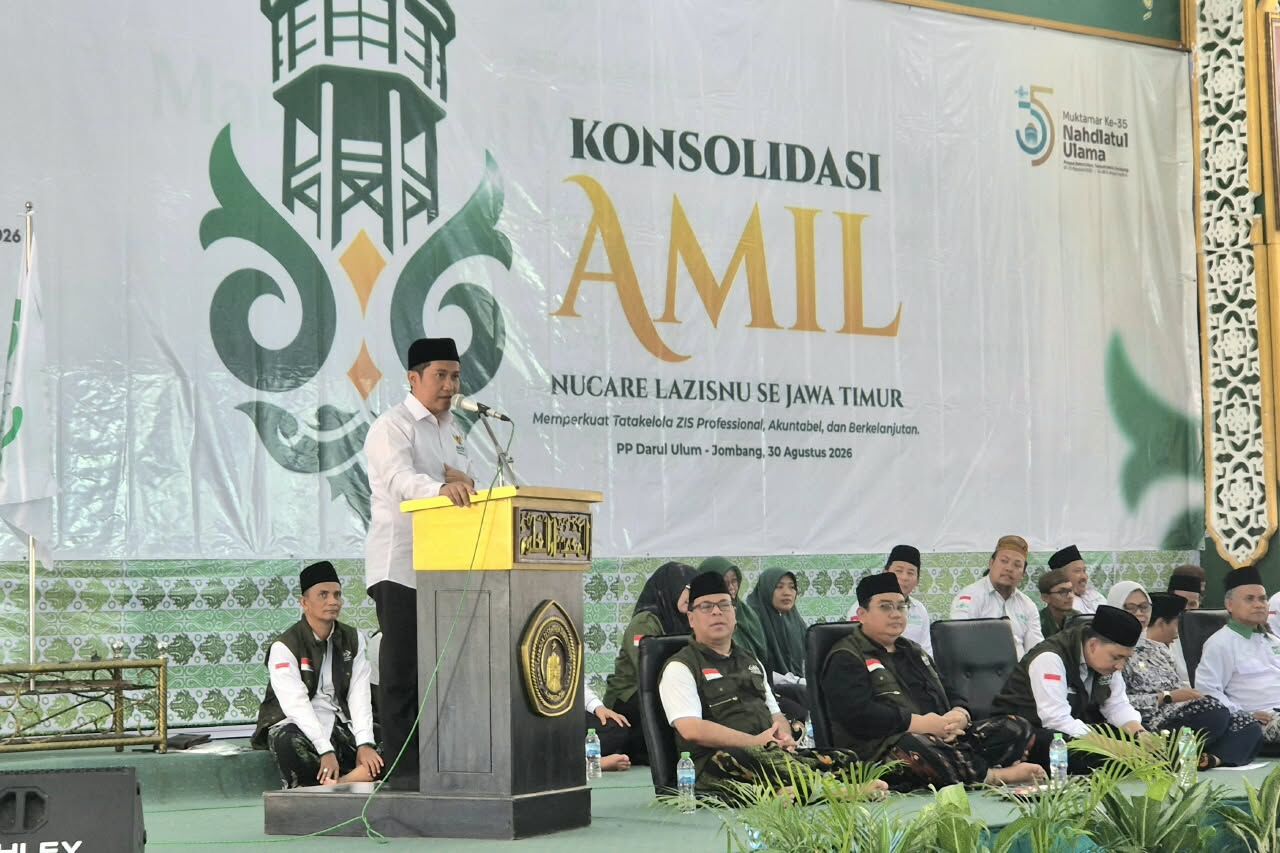 Konsolidasi amil bersama LAZISNU Jawa Timur