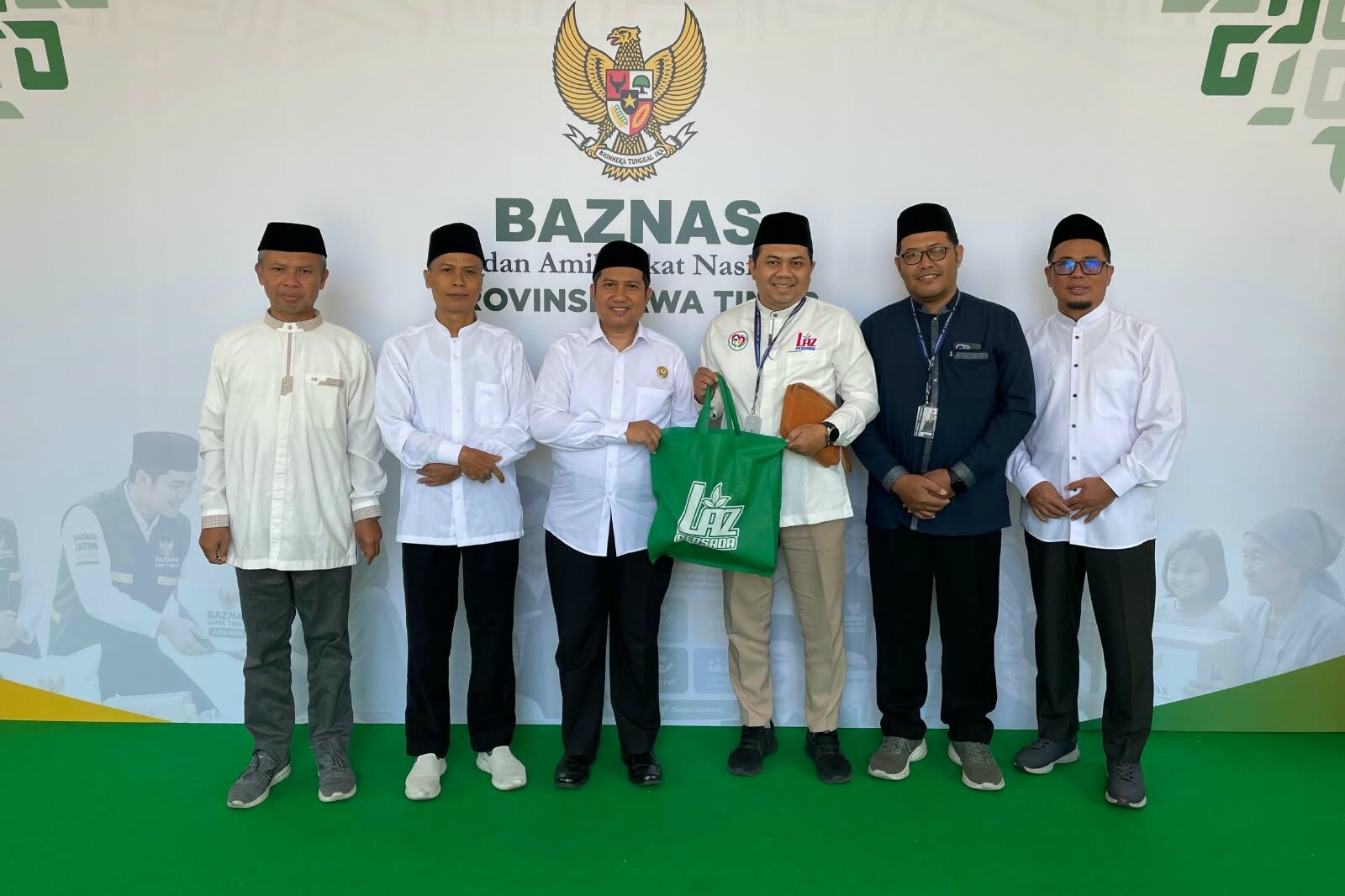 Silaturahmi LAZ Persada Jatim Indonesia ke BAZNAS Jatim
