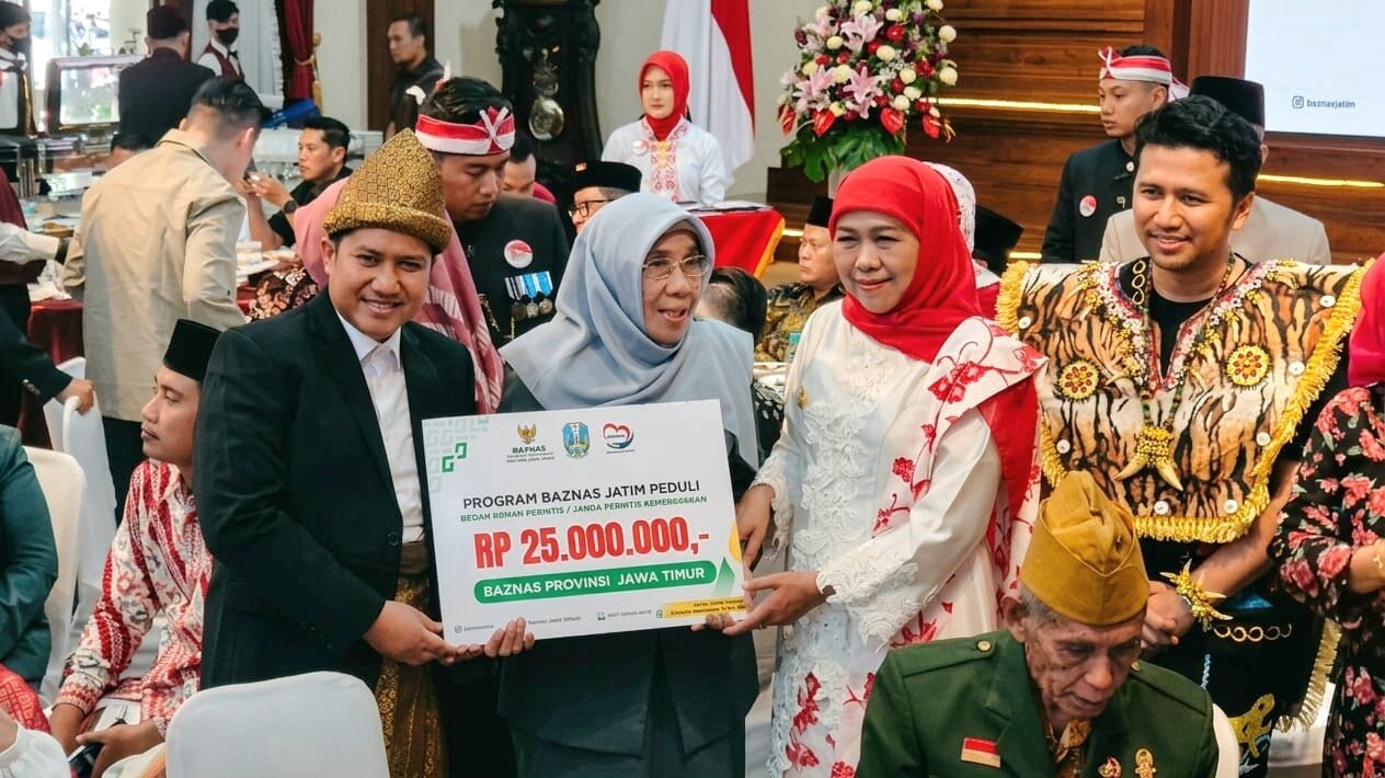 Penyaluran 81 paket bantuan bedah rumah, HUT ke-81 Kemerdekaan RI