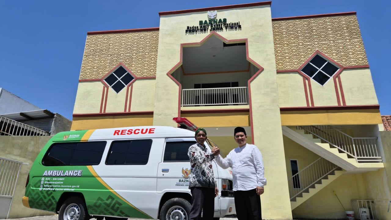 Layanan ambulans gratis BAZNAS Jatim di Kediri